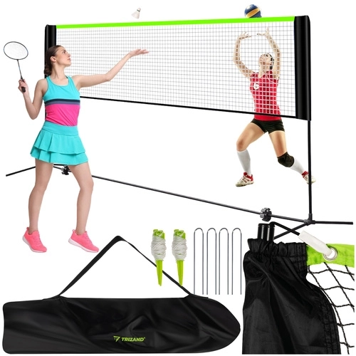 Prenosna športna mreža za odbojko, badminton in tenis