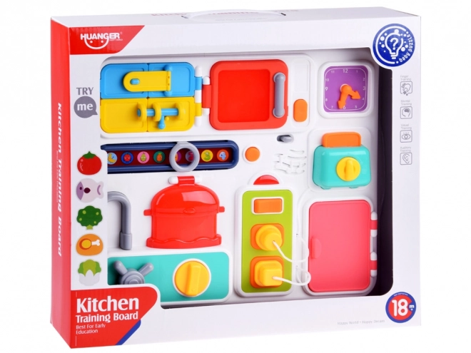 Interaktivna kuhinjska igrača Montessori