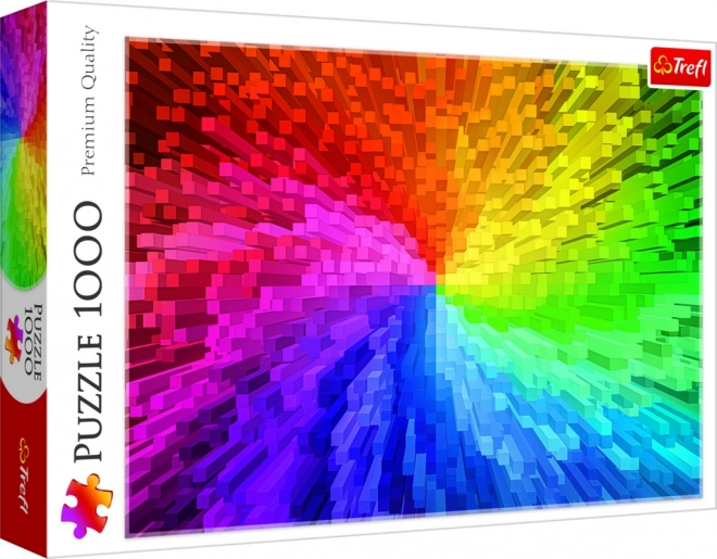 Puzzle 1000 kosov TREFL – barviti gradient