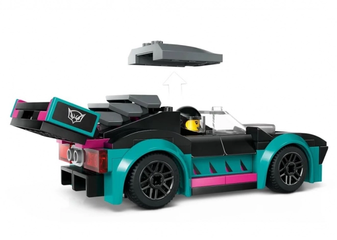 LEGO® City 60406 Tovornjak z dirkalnim avtom