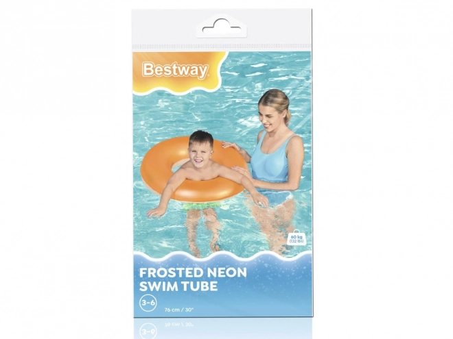 Napihljiv obroč Bestway oranžen 76 cm – Oranžna