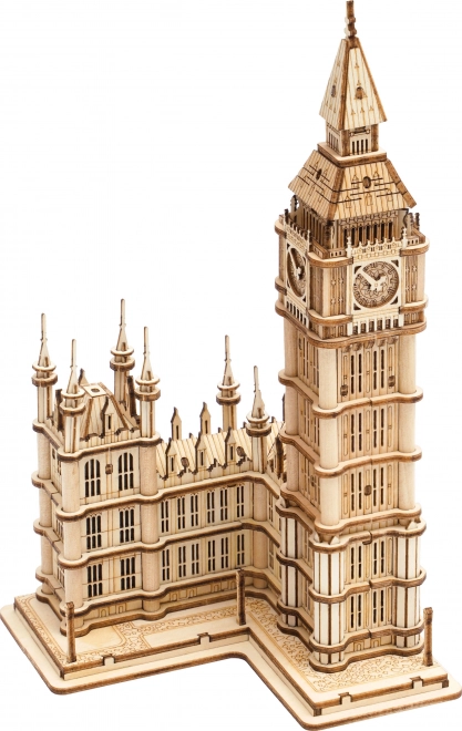 RoboTime leseni 3D puzzle ura stolp Big Ben sveti