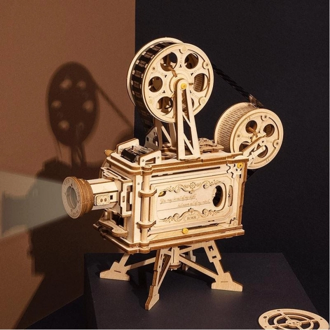 RoboTime 3D lesene mehanske uganke Filmski projektor