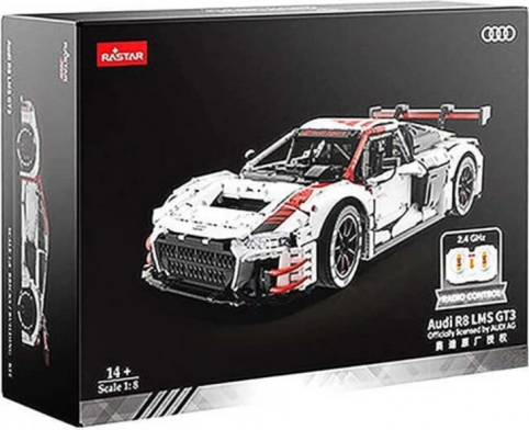 Komplet RC Avto Audi R8 1:8 od Rastar s 3322 deli