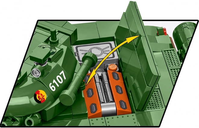 COBI 2625 Oborožene sile T-72 (DDR/SOVJET), 1:35, 680 k, 1 f