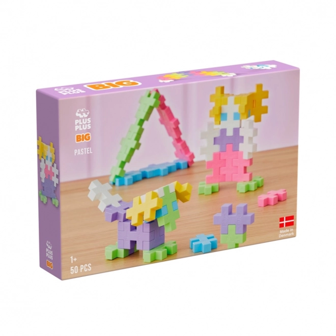 Kreativna gradbena igrača Plus-Plus BIG Pastel za otroke
