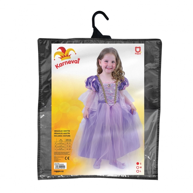 Otroški kostum Princesa Vijolica (S)