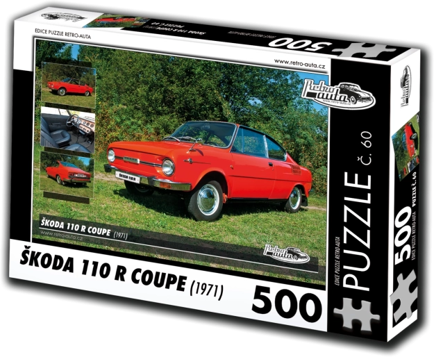 Sestavljanka RETRO-AVTOMOBILI Škoda 110 R Coupé 500 kosov