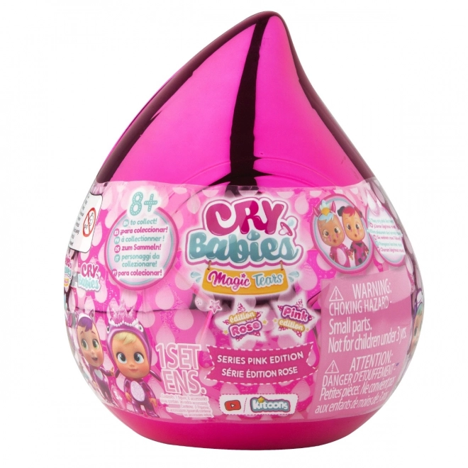 Cry Babies Magic Tears Rožnata izdaja