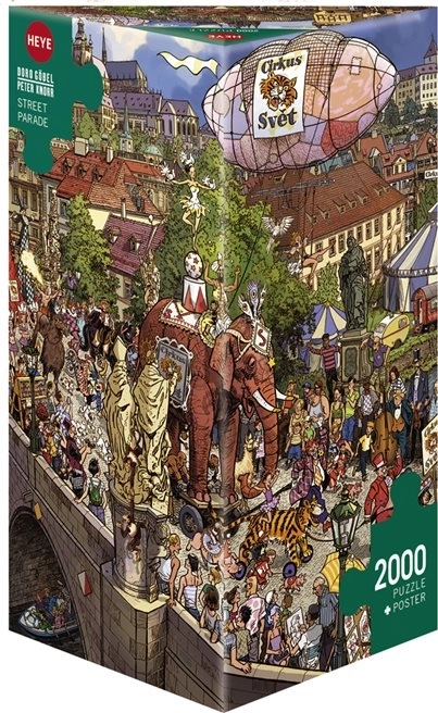 Sestavljanka Ulična povorka 2000 kosov