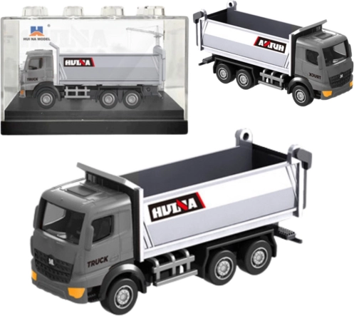 kovinski model prekucnika HUINA 1:80 srebrn