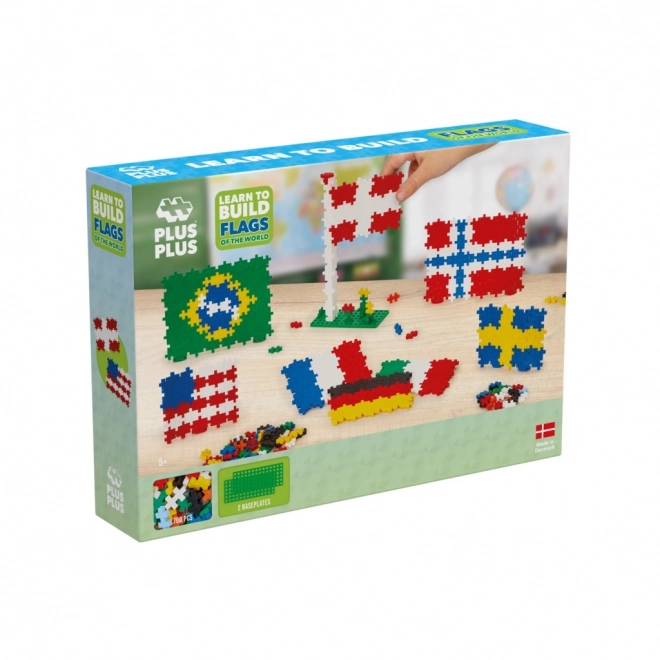 Plus-Plus set za sestavljanje Zastave sveta