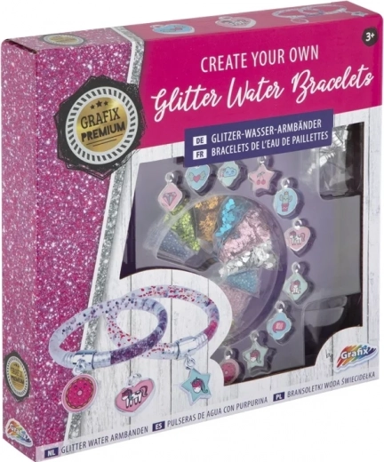 Svetlikajoče vodne zapestnice GRAFIX – kreativni set