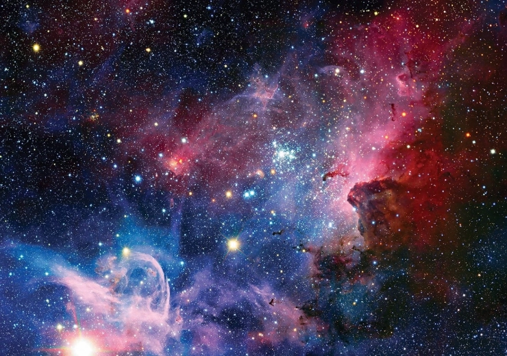 Puzzle Galaxy: Infrardeči pogled na Meglico Carina 500 kosov