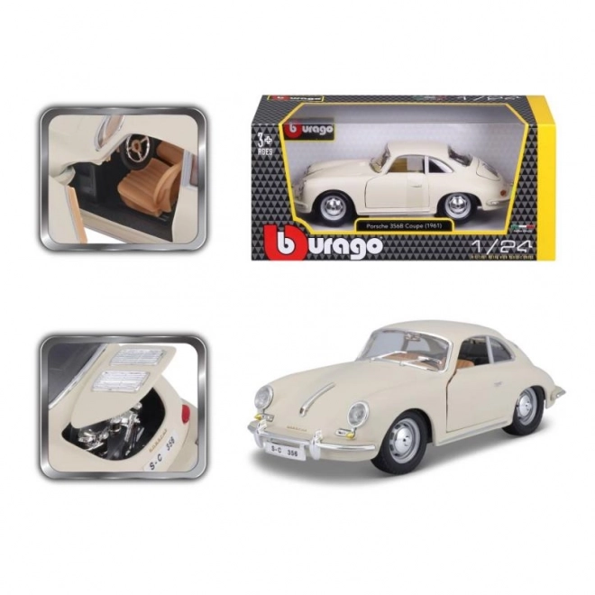Bburago 1:24 Porsche 356B Coupe (1961) Slonoko6vnina