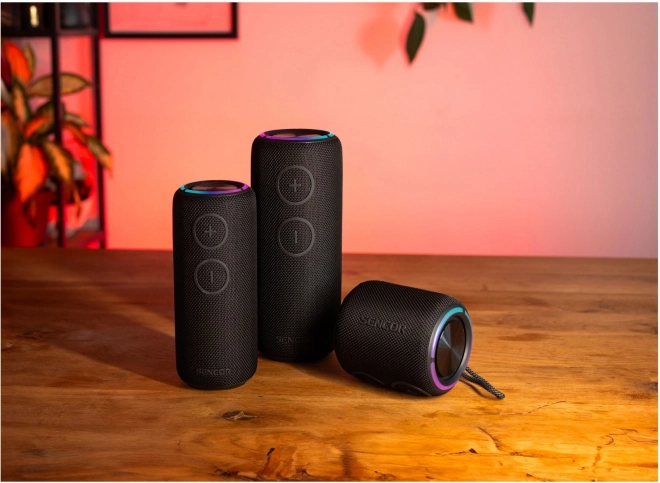 Brezžični Bluetooth zvočnik Sencor Sirius 2 z LED osvetlitvijo in funkcijo TWS