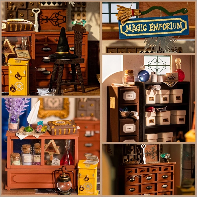 RoboTime miniatura hiške - Čarobna trgovina