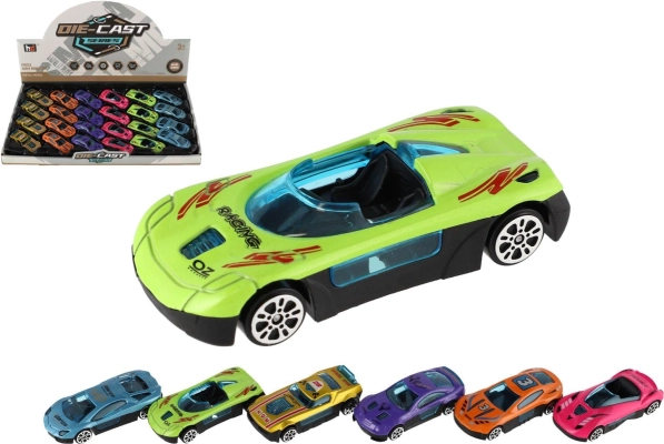 Mini dirkalni avtomobilčki 7 cm – kovinsko-plastični komplet, prosti tek, mešanica barv