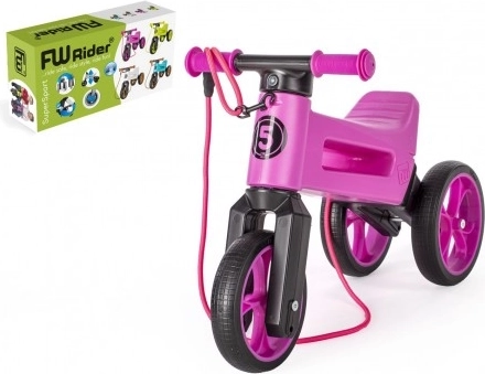 Poganjalec Funny Wheels Rider SuperSport 2v1 s trakom – Vijolična
