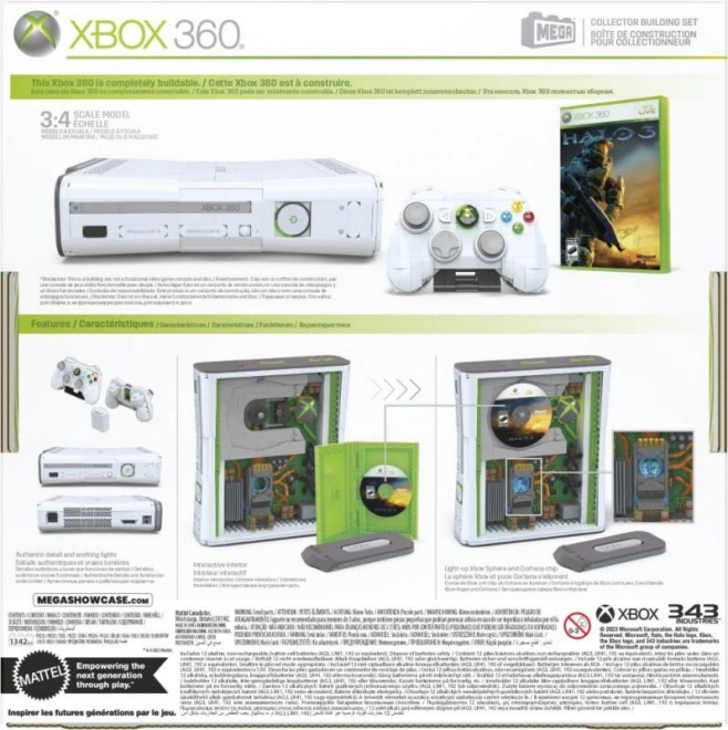 Mega Gradbeni komplet Igralna Konzola Xbox 360