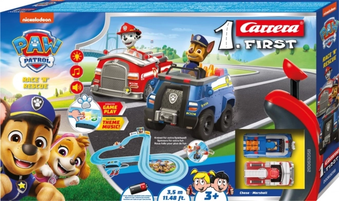 Paw Patrol - dirkalna steza Race 'N' Rescue 3,5 m