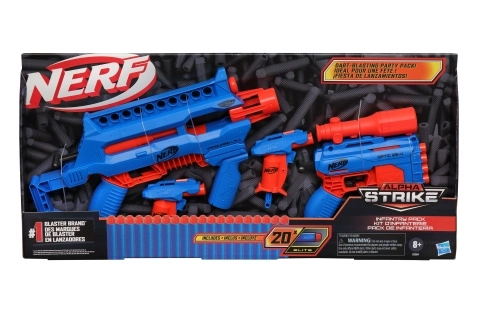 Nerf Alpha Strike Set Izstreljevalcev in Puščic