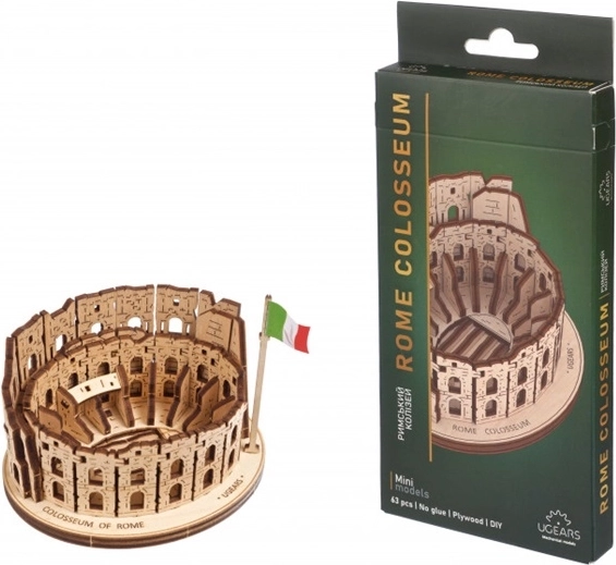 Ugears 3D lesene mehanske uganke Kolosej