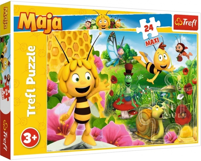 Sestavljanka 24 Maxi - V svetu čebelice Maje