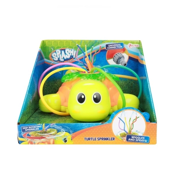 vodna pršilnik želva za vrt plast 20x10cm v škatli 25x19x24cm