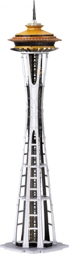 Metal Earth 3D sestavljanka Premium Series: Space Needle – kovinski model stolpa
