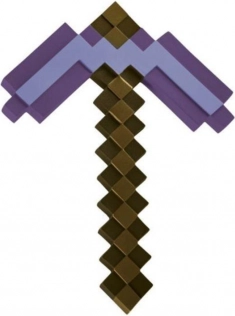 Minecraft kramp očaran plastičen 42 cm na kartonu