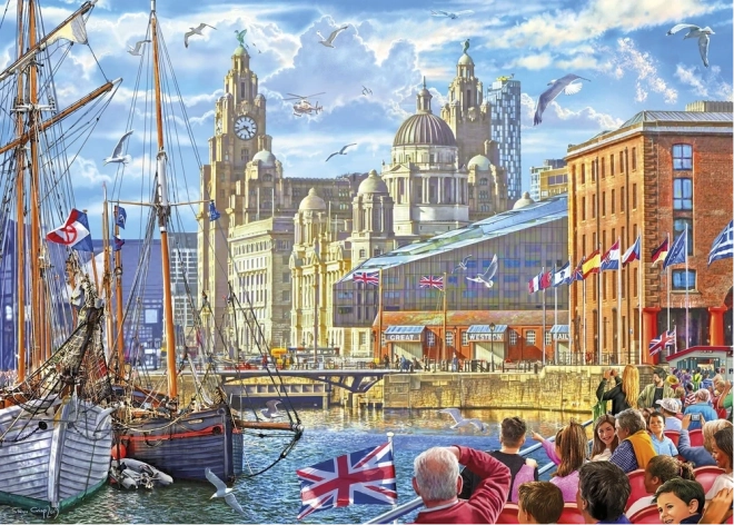 Sestavljanka Albert Dock, Liverpool 1000 koščkov