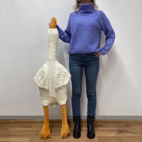 Velika plišasta gos za otroke 130 cm