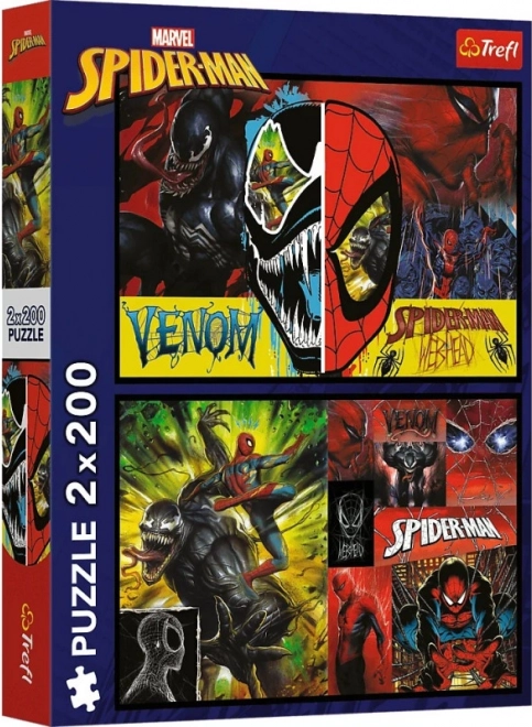 Sestavljanka 2×200 – dan in noč SPIDER-MAN