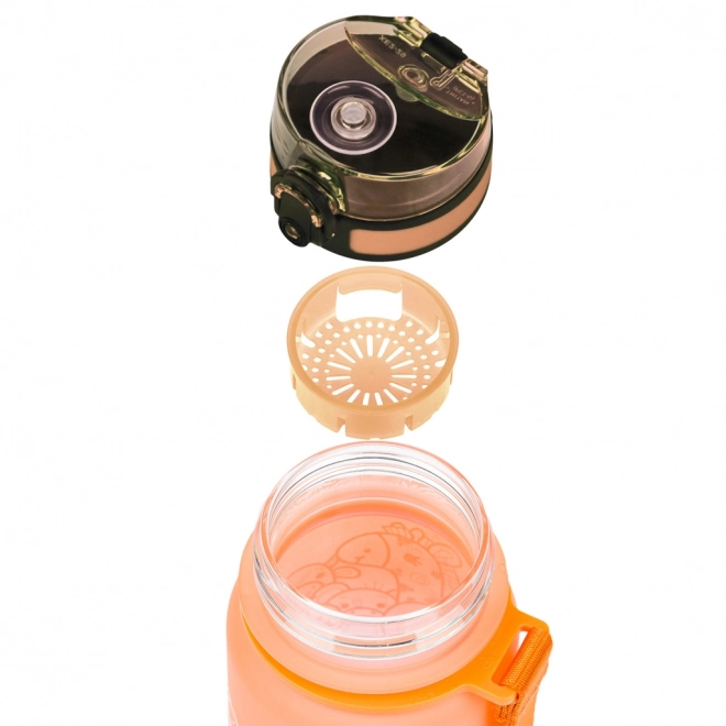 BAAGL Tritanova steklenica za pitje Gradient Živali 350 ml