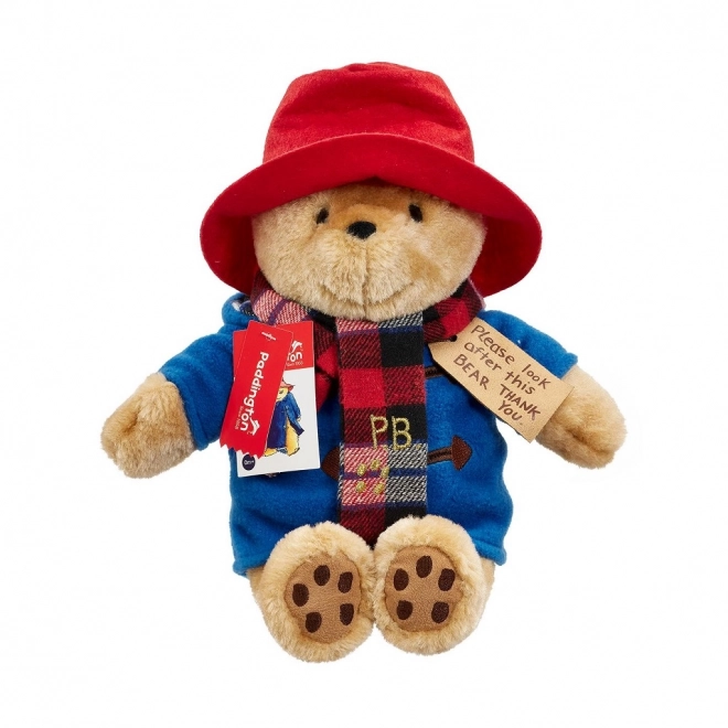 Rainbow Plišasti Paddington s šalom velik