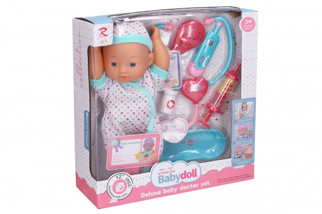 Bolna dojenčka igralni set 30 cm