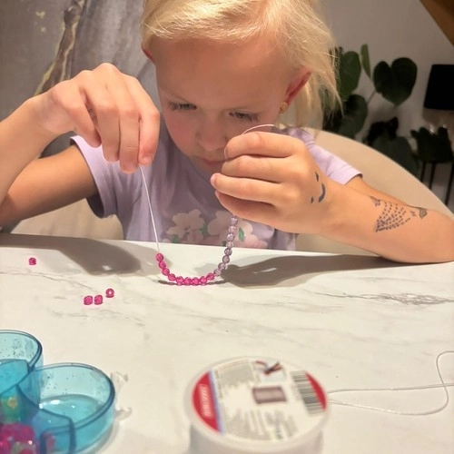 Elastični trak za izdelavo zapestnic 40 m Kruzzel