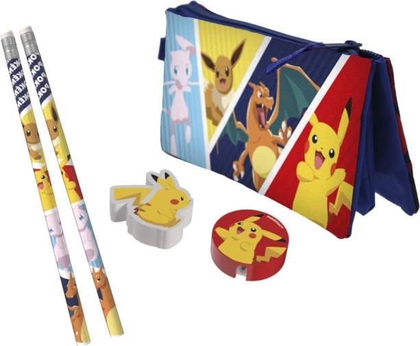 Pokémon šolski komplet s peresnico