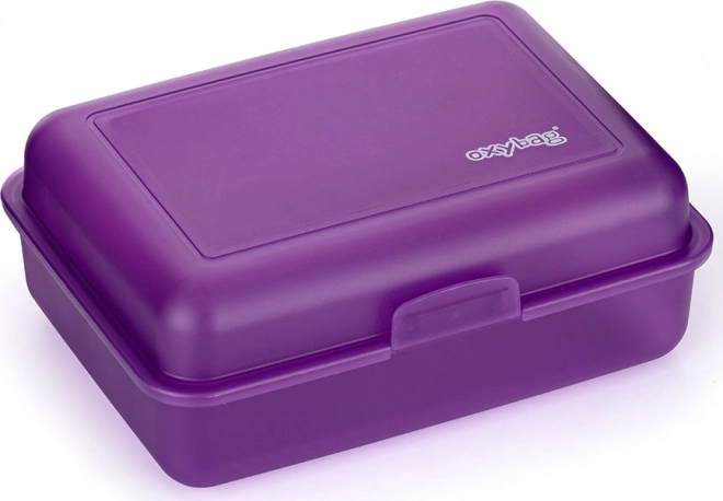 OXYBAG škatla za malico mat vijolična