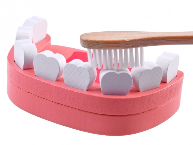 Lesena garnitura dodatkov SMALL DENTIST ZA4718