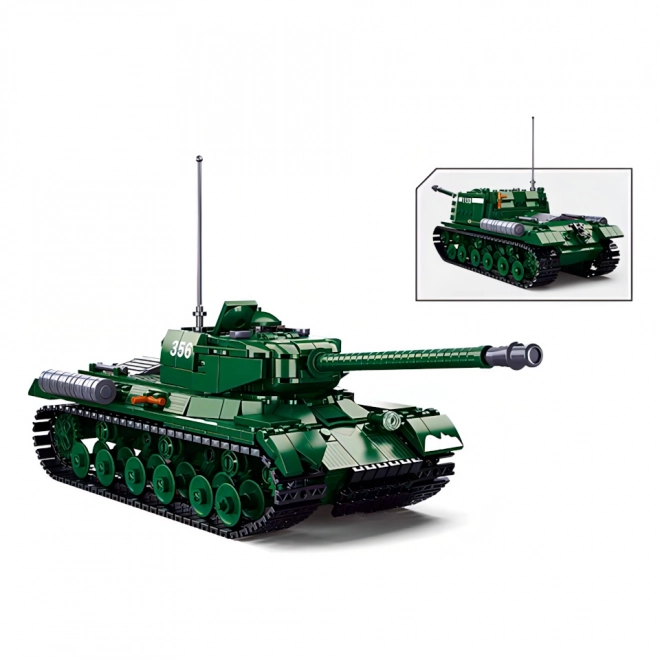 Sluban Bitka za Budimpešto M38-B0979 Sovjetski težki tank IS-2 2v1