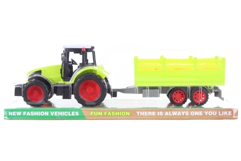Plastični traktor s priklopnikom za bale