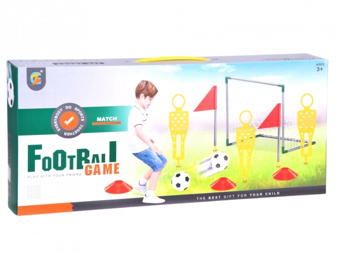 Nogometni gol za otroke s pripomočki