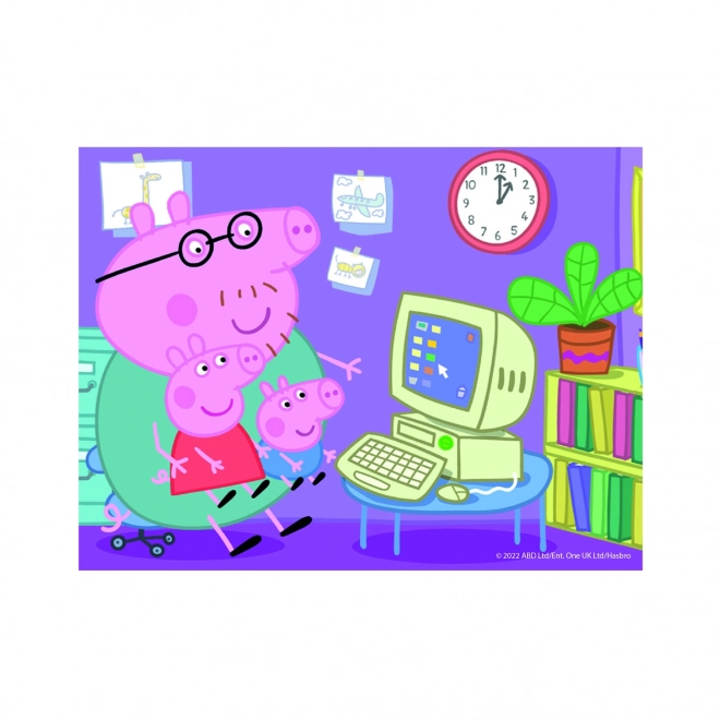 PEPPA PIG 12 Lesene licencirane kocke