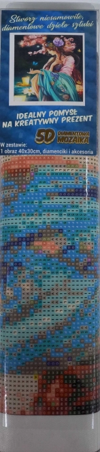 Diamantno slikanje Metuljevska kraljica 30x40cm