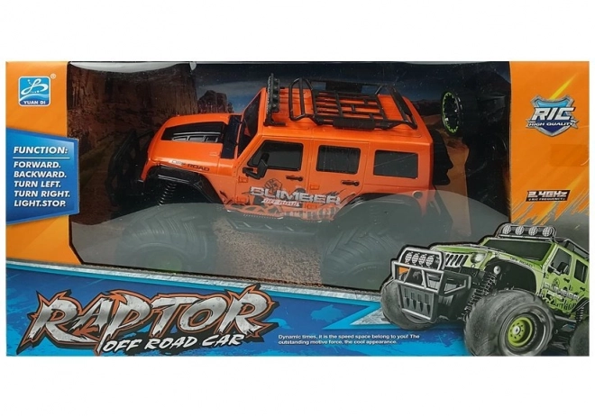 Daljinsko upravljan R/C Jeep Orange 2.4G