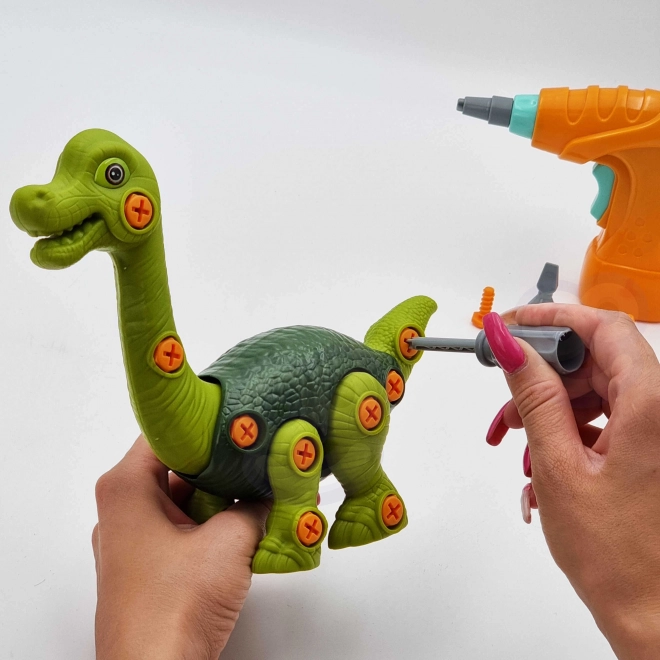 Dinozaver za Sestavljanje WOOPIE z Vrtalnikom
