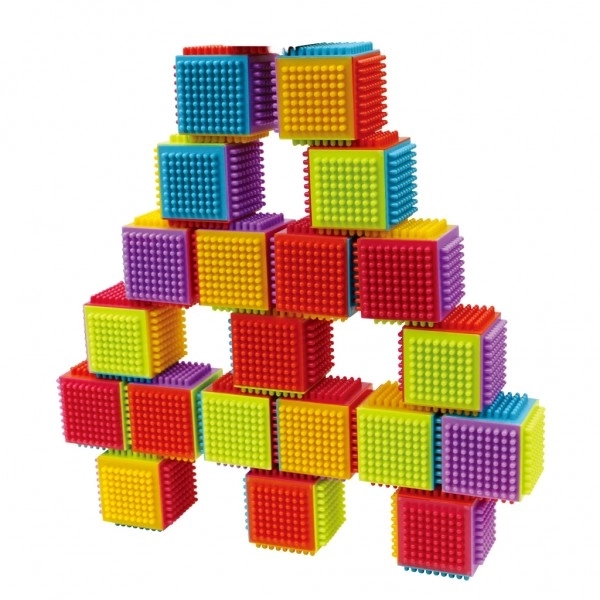 Gradbeni kocke Little Hero za otroke od 12 mesecev