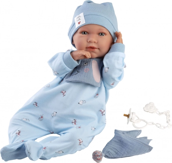 Oblačilo za dojenčka New Born velikost 40–42 cm z dodatki